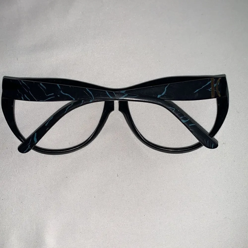 Krizia made in Italy glass frame